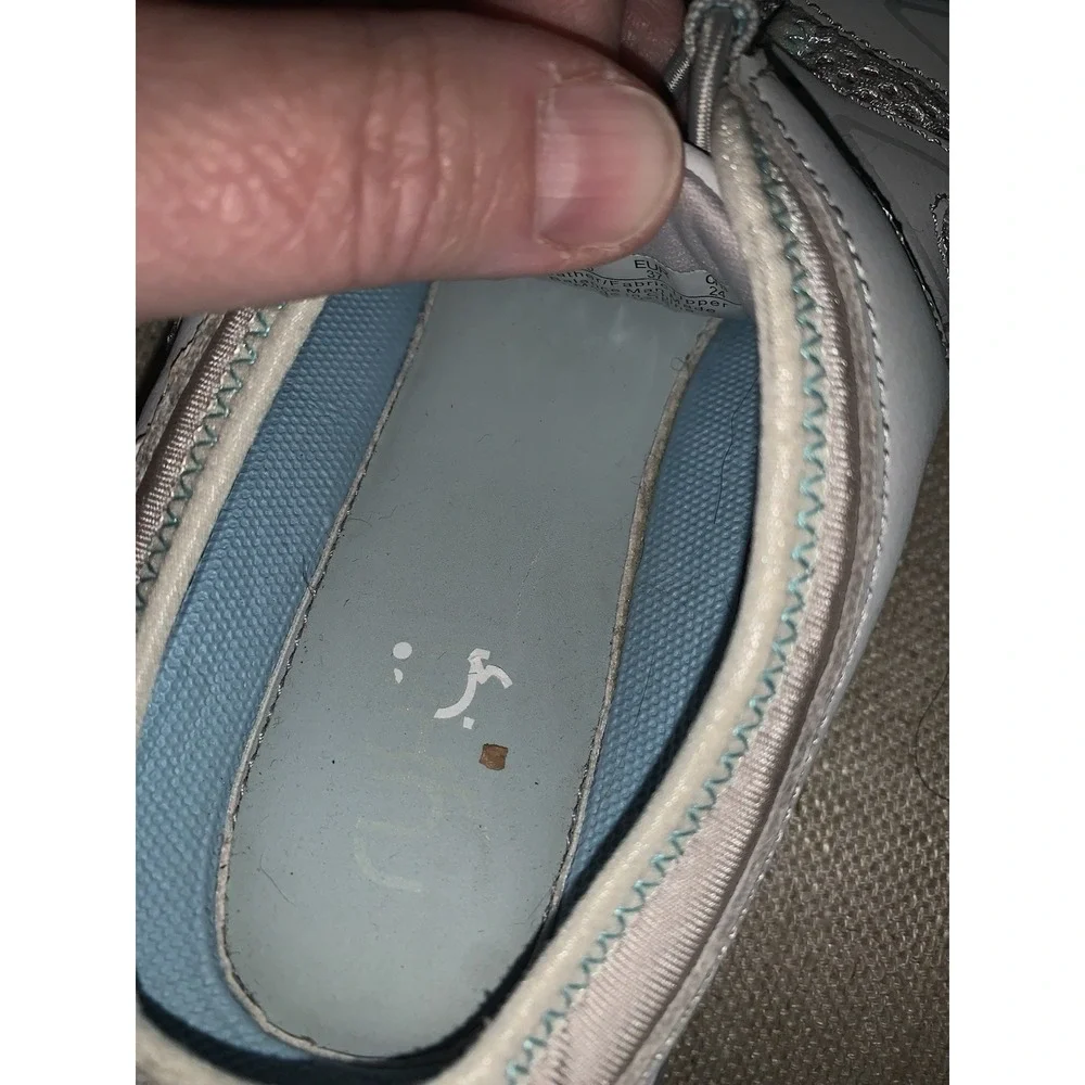 Ryka Womens Shoes 7 Tangie Gray White‎ Blue